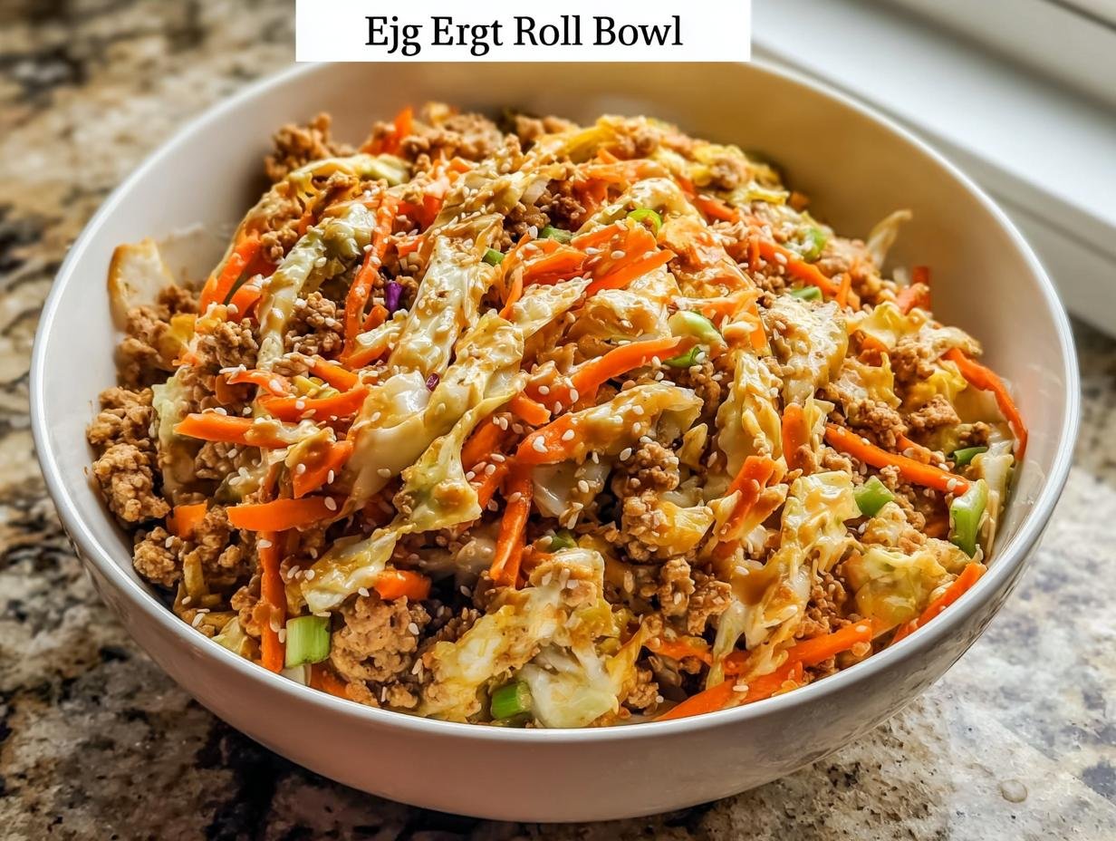Egg Roll Bowl: 1 Amazing Flavor Secret - Egg Roll Bowl - additional detail