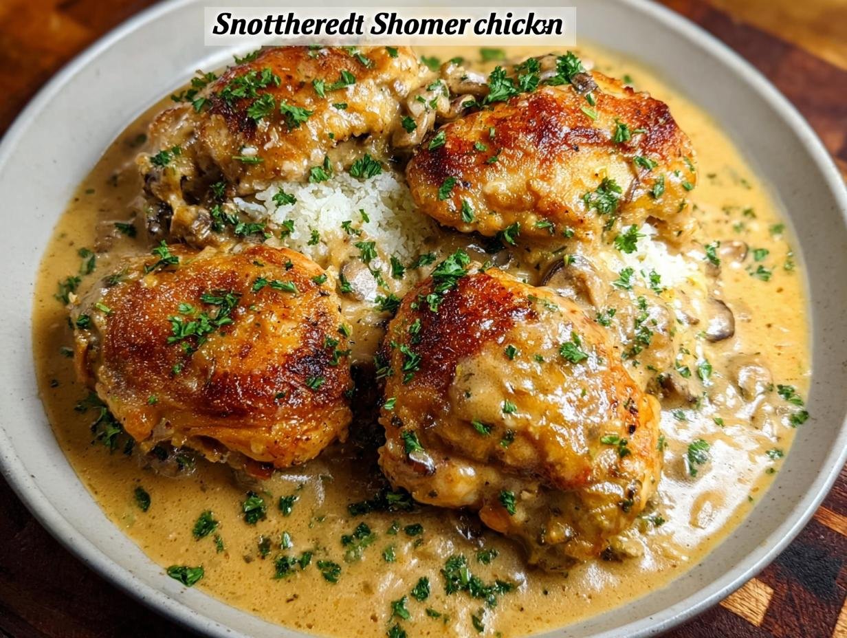Smothered Chicken: Amazing 15-Min Gravy Recipe