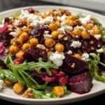 Arugula Beet Chickpea Salad