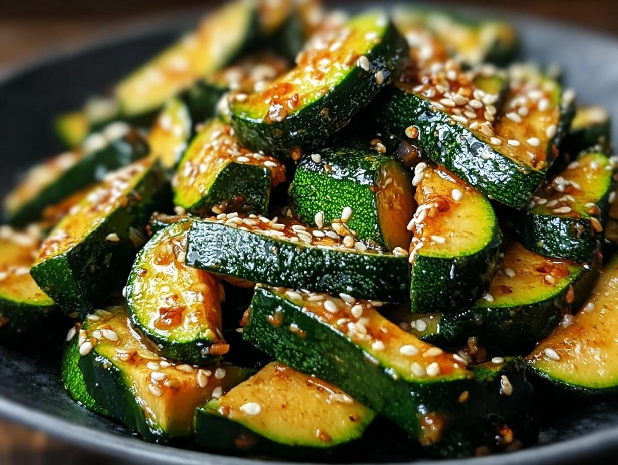 Amazing 1 Asian Zucchini Side Recipe