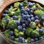 Broccoli Salad Blueberries
