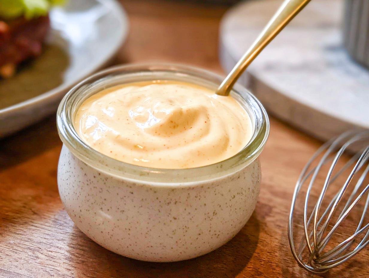 Burger Sauce: Amazing Flavor in 5 Minutes