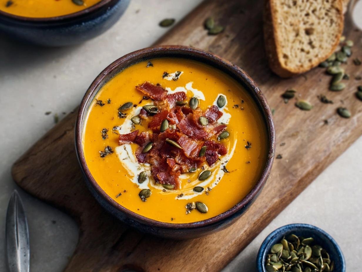 Butternut Squash Soup Bacon: 6 Amazing Twists - Butternut Squash Soup Bacon - additional detail