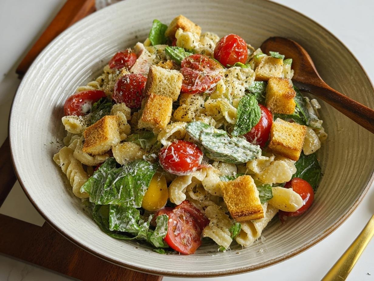 Caesar Pasta Salad: Your 1 Easy, Amazing Dish