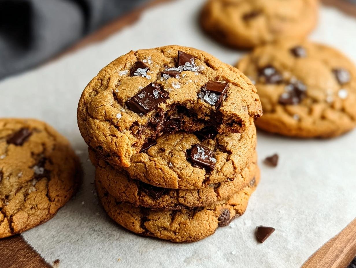Chewy Pumpkin Chocolate Chip Cookies - close-up of delicious fall treat