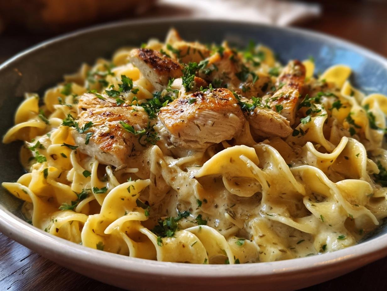Chicken Buttered Noodles: 2 Easy Ways - Chicken Buttered Noodles - additional detail