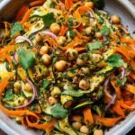 Chickpea Carrot Zucchini Salad