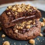 Chocolate Hazelnut Crunch Cookies