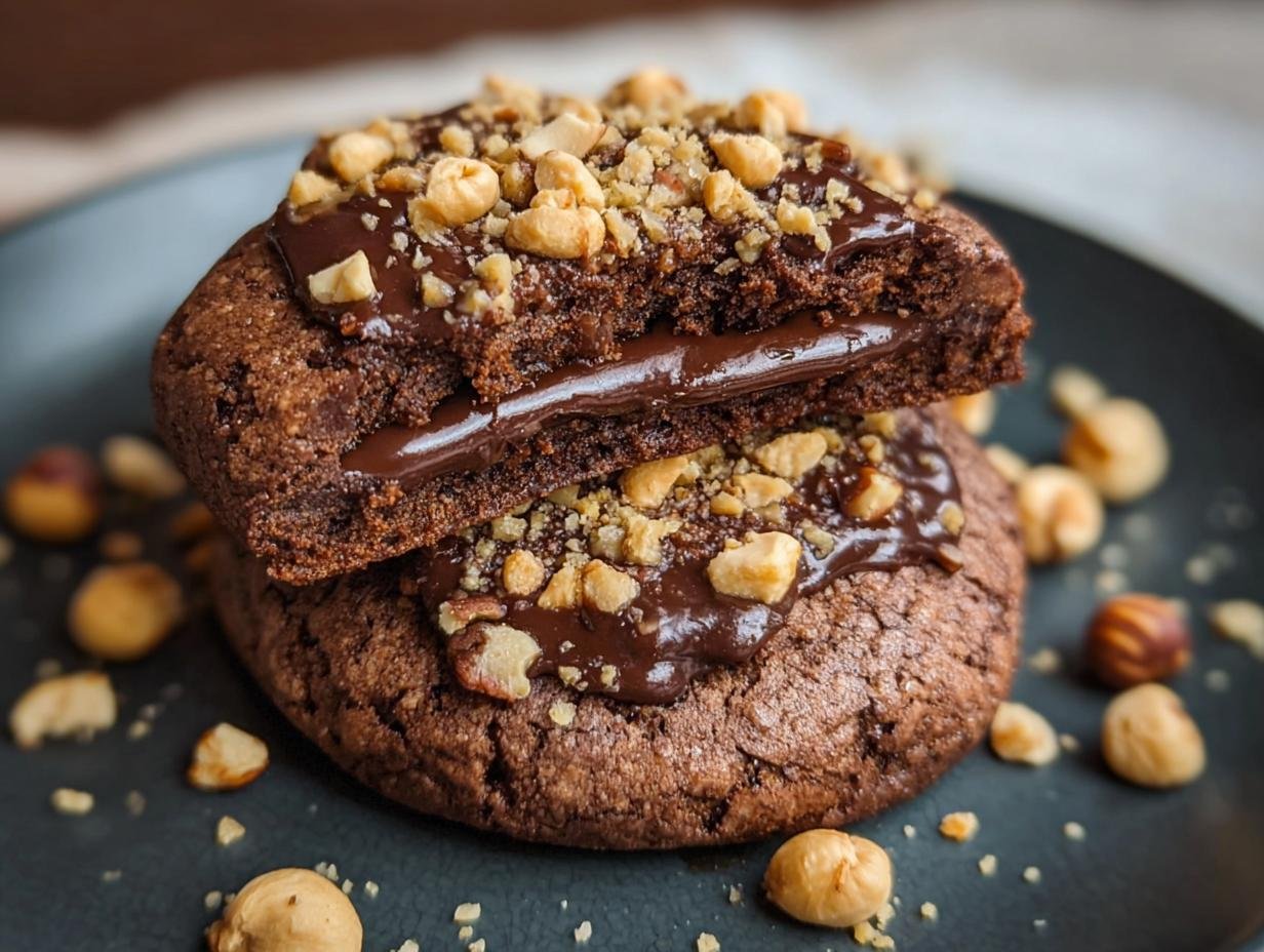 Chocolate Hazelnut Crunch Cookies: Amazing Chewy Treat