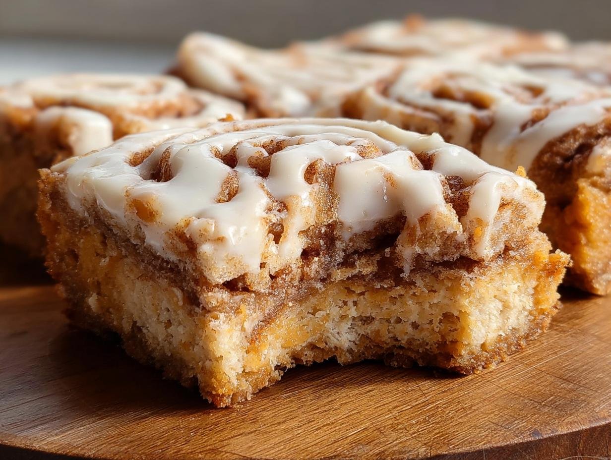 Cinnamon Roll Bliss Bars: Pure Baked Heaven - Cinnamon Roll Bliss Bars - additional detail
