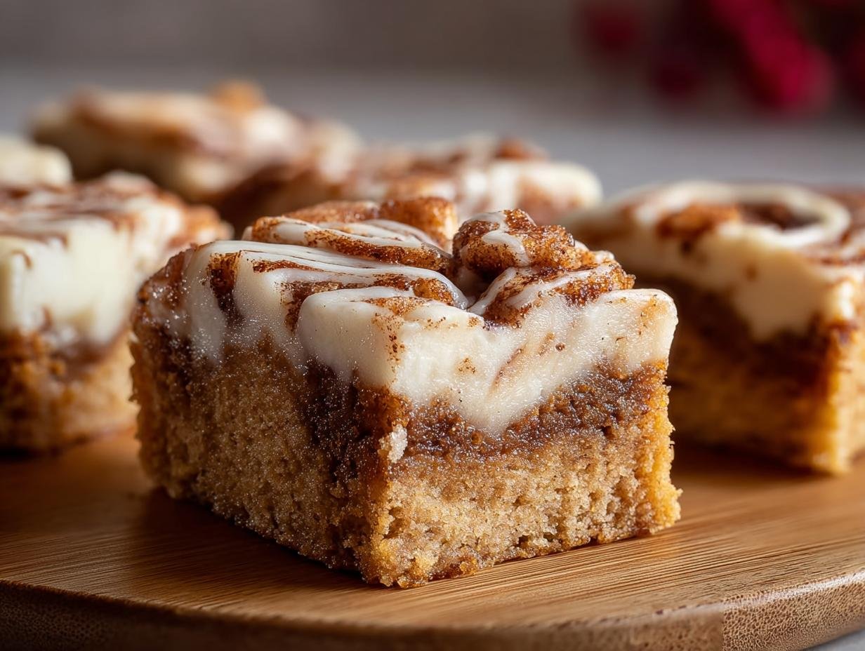 Cinnamon Roll Bliss Bars: Pure Baked Heaven