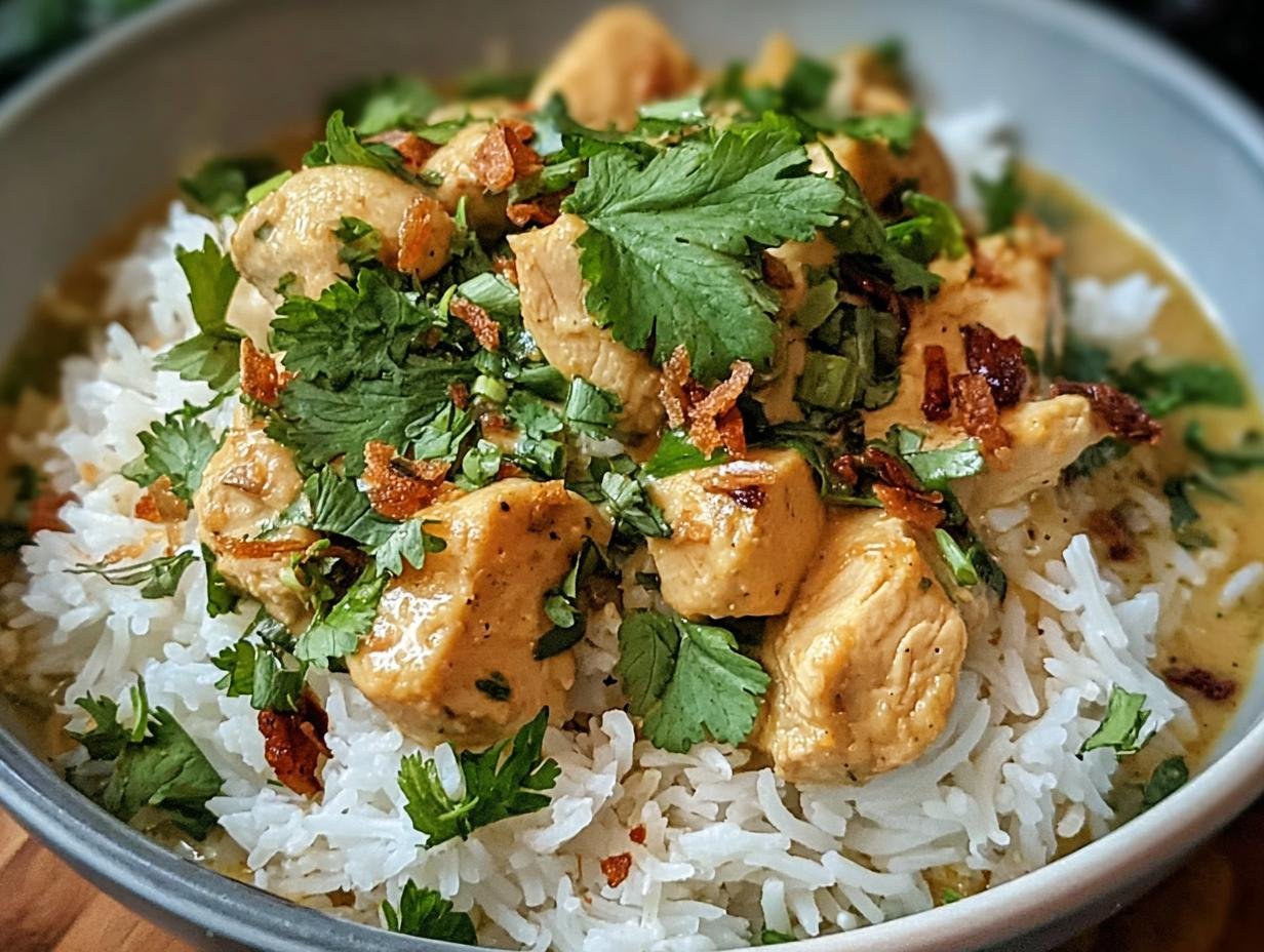 Coconut Chicken Rice: Amazing 30 Min Dish - Coconut Chicken Rice - additional detail