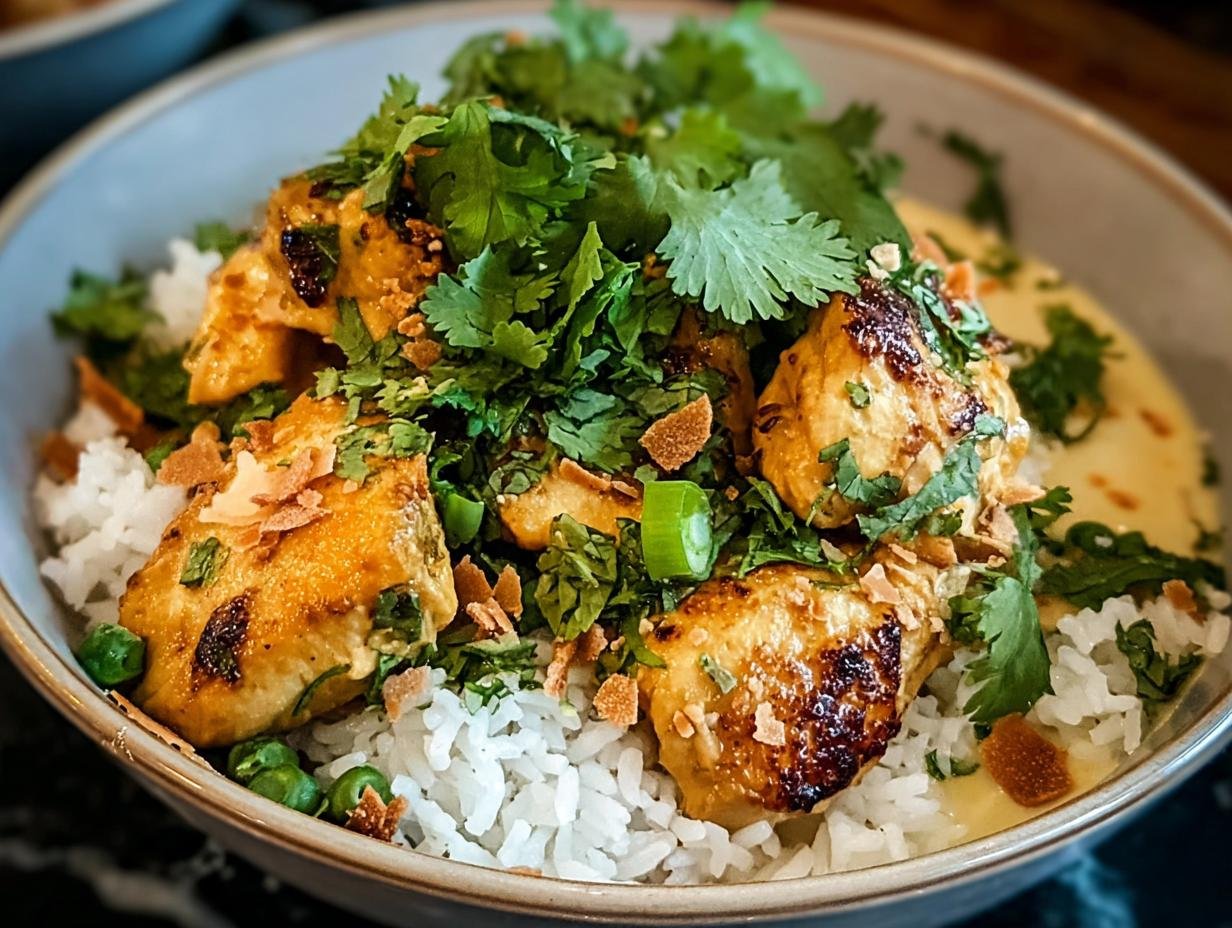 Coconut Chicken Rice: Amazing 30 Min Dish - Coconut Chicken Rice - additional detail