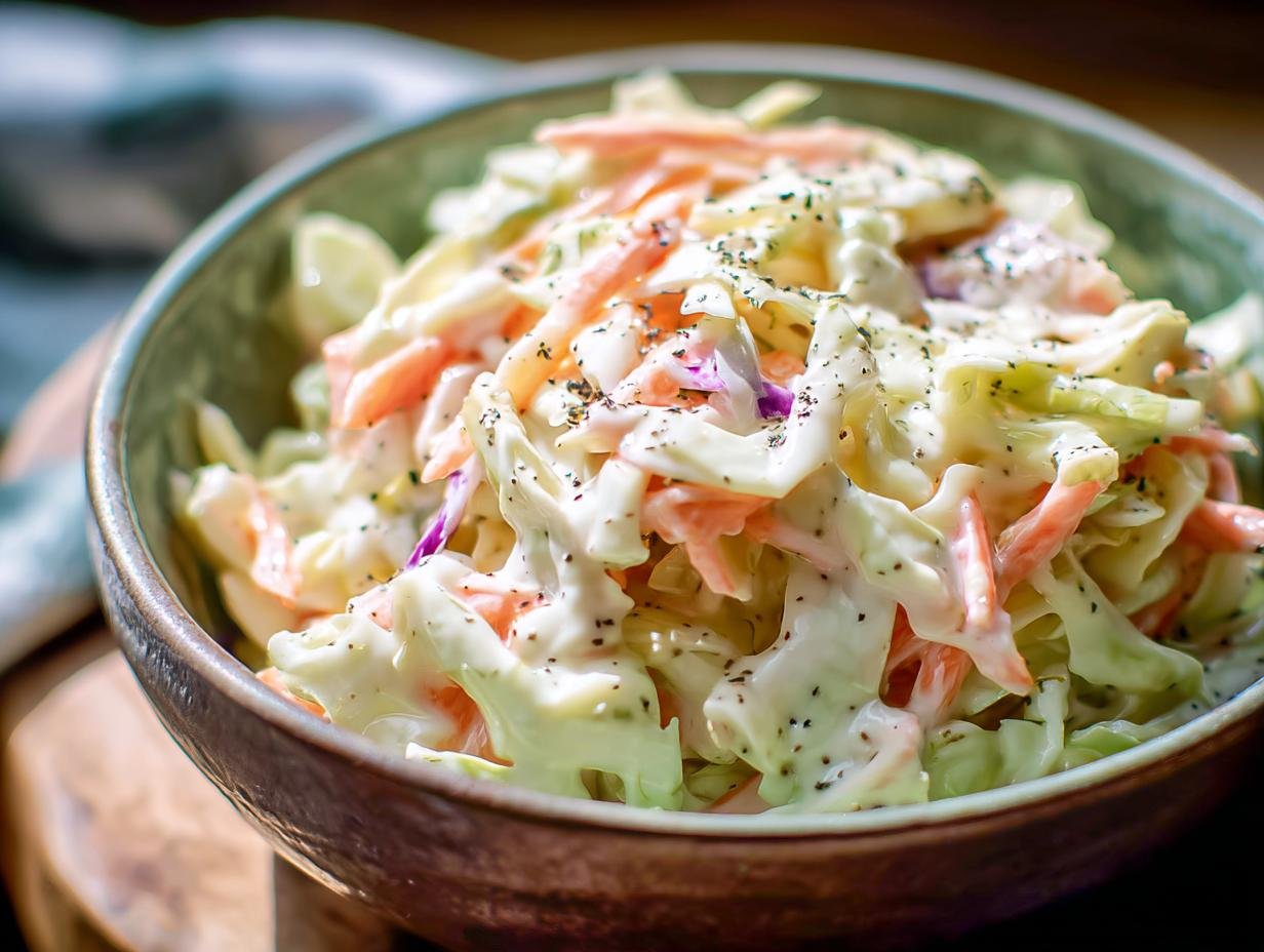 Coleslaw: Delicious 30-Minute Creamy Flavor - Coleslaw - additional detail