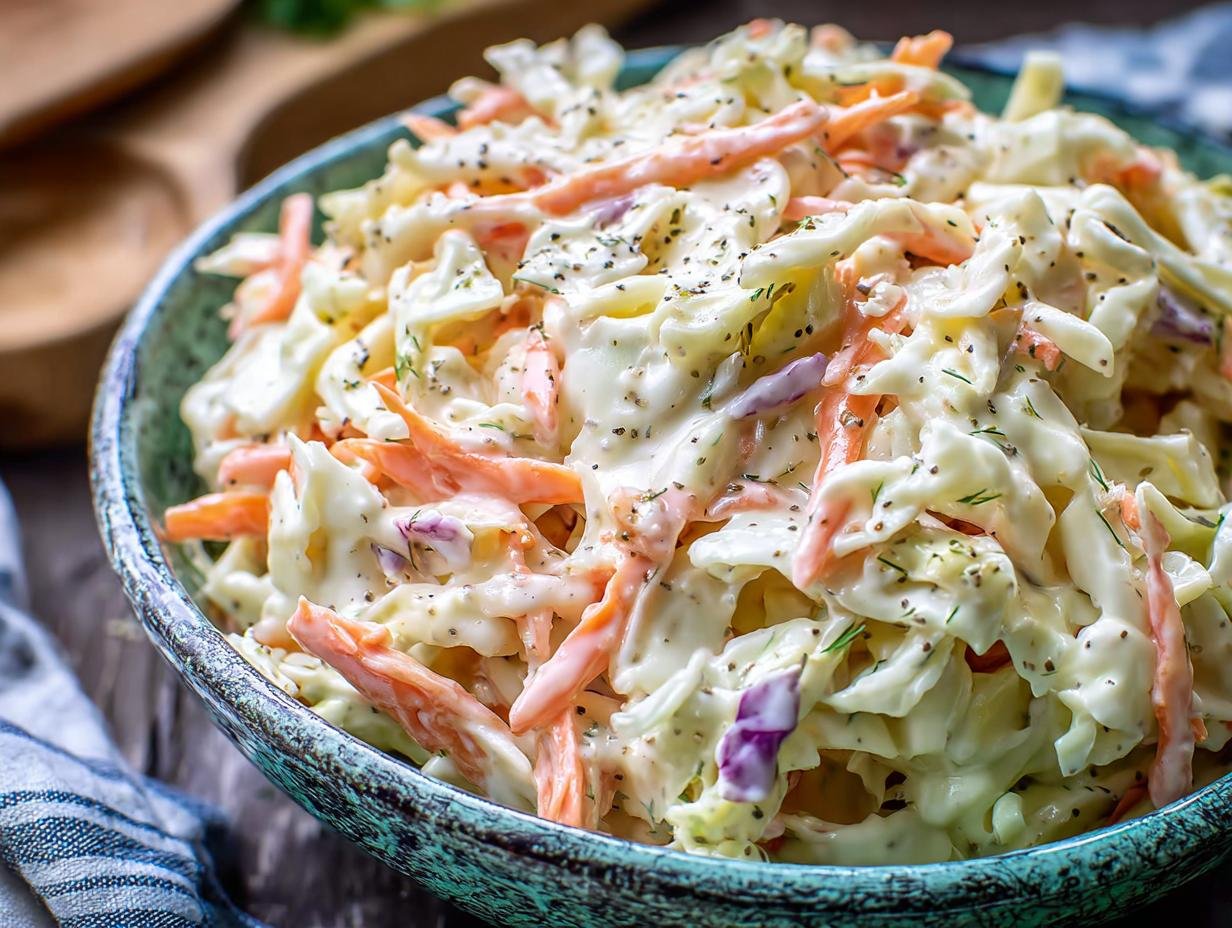 Coleslaw: Delicious 30-Minute Creamy Flavor