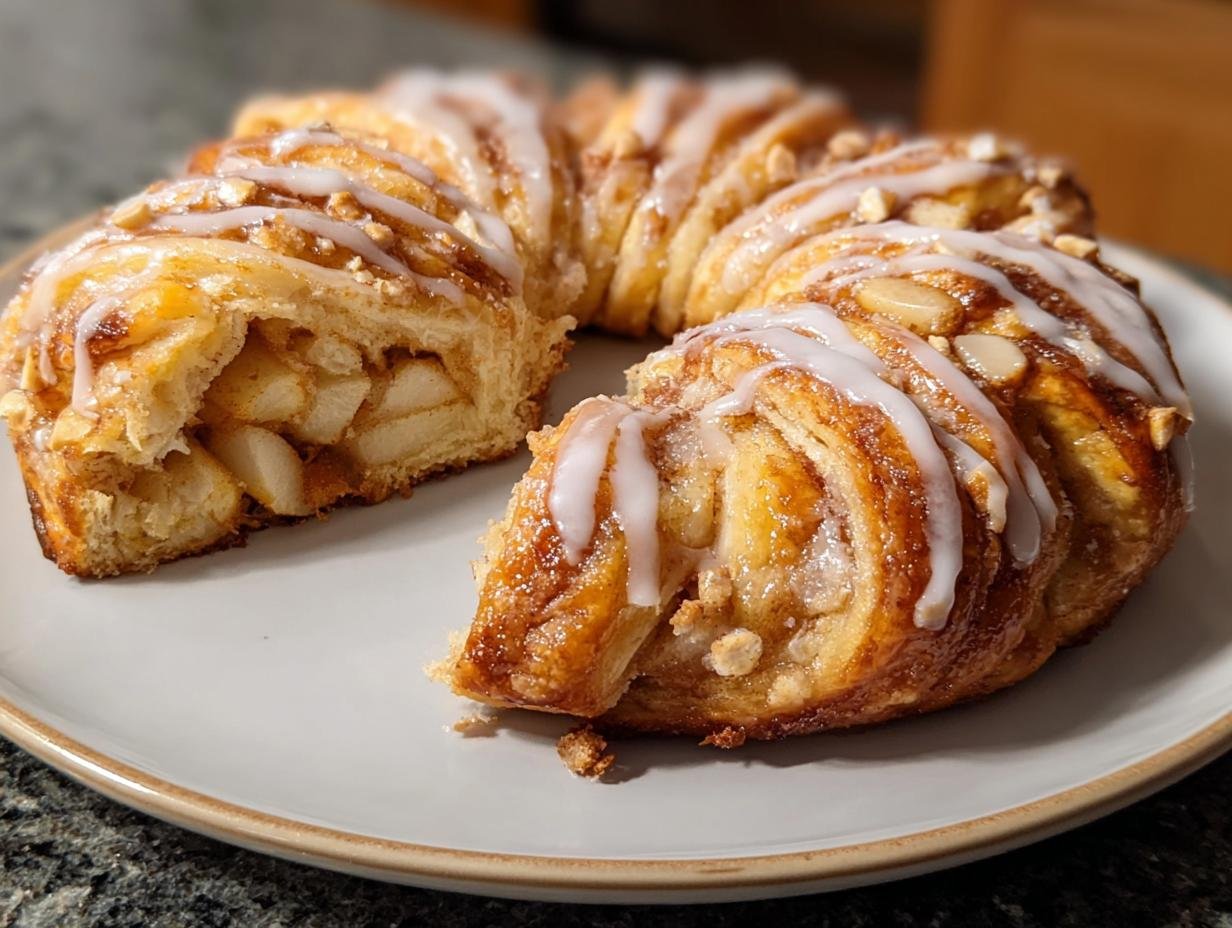 Cozy Apple Kringle: Wonderful Vanilla Glaze Recipe - Cozy Apple Kringle Vanilla - main visual representation