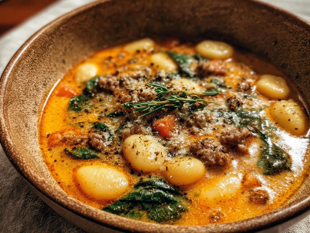 Creamy Italian Sausage Gnocchi Secret Recipe - Creamy Italian Sausage Gnocchi - additional detail