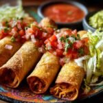 Crispy Chicken Taquitos