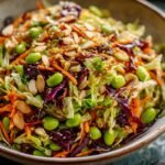 Crunchy Cabbage Edamame Salad