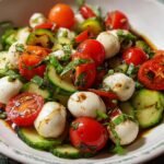 Cucumber Caprese Salad