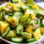 Cucumber Pineapple Salad
