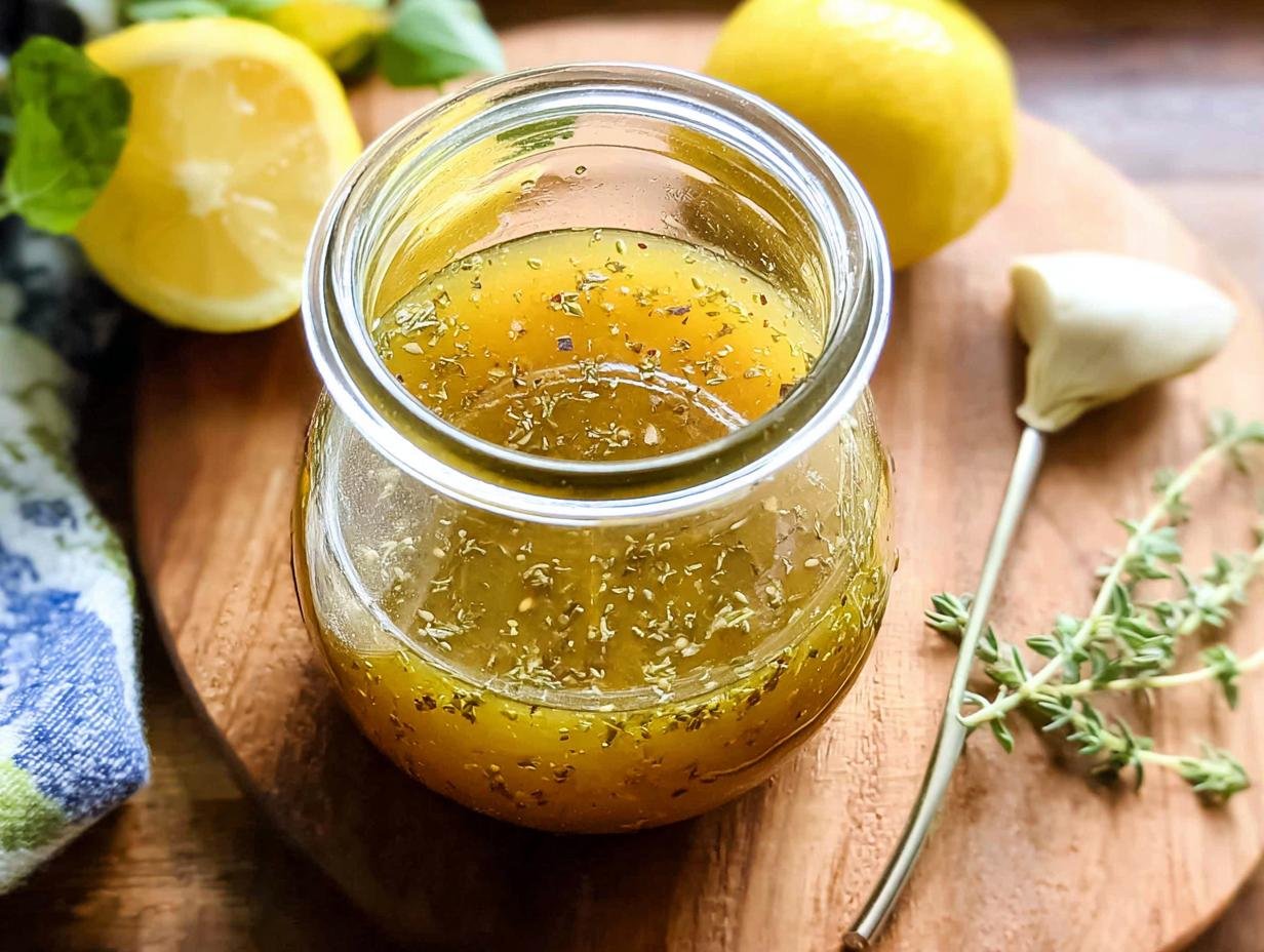 Greek Salad Dressing: 5-Minute Flavor Magic