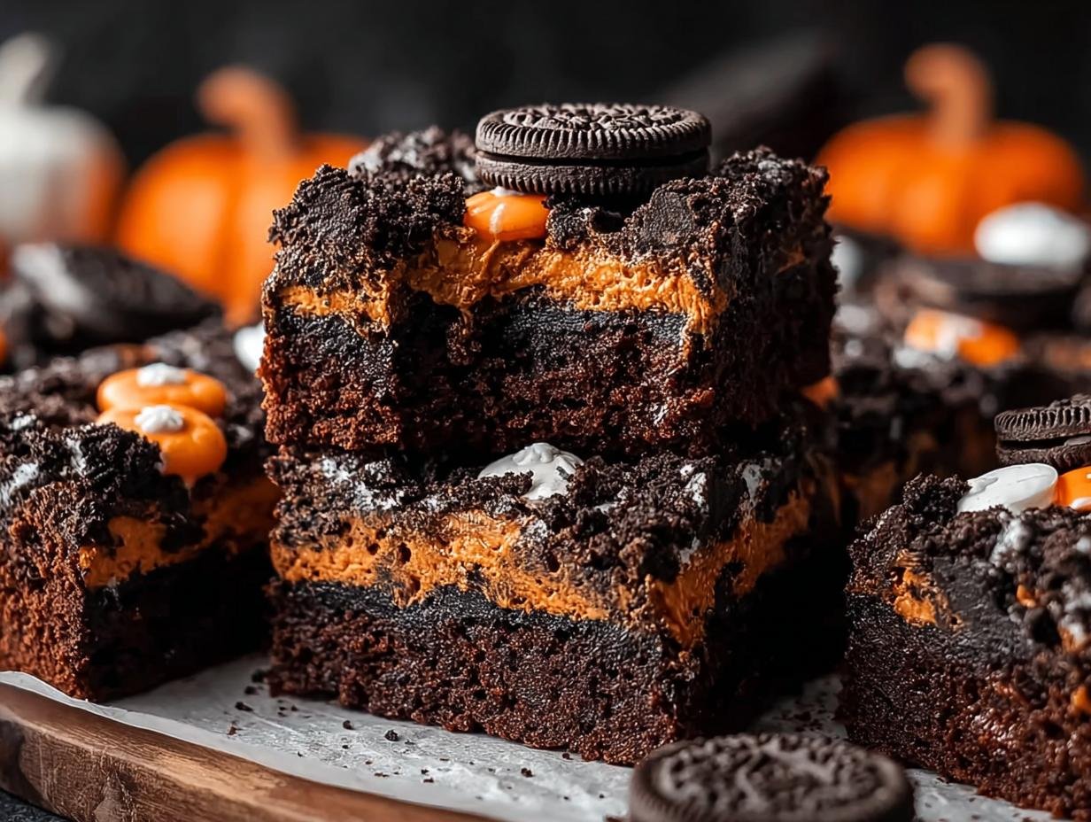 Perfect Halloween Oreo Brownies: 10 Fudgy Bites - Halloween Oreo Brownies - additional detail