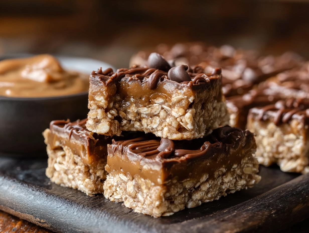 Delicious Healthy Bake Oatmeal Bars: 1 Quick Prep - Healthy Bake Oatmeal Bars - additional detail