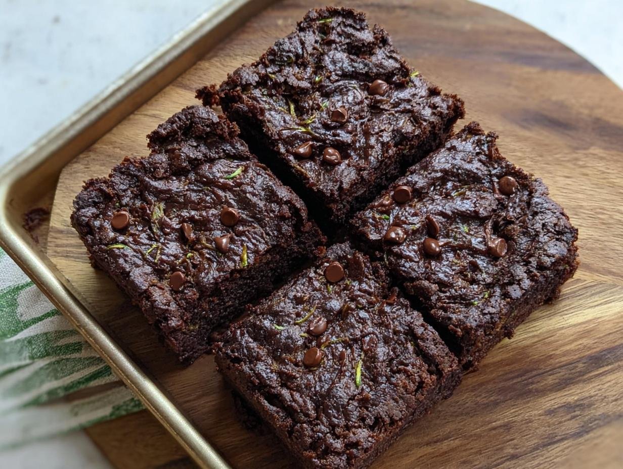 Healthy Zucchini Brownies: 10-Min Moist Magic - Healthy Zucchini Brownies - additional detail