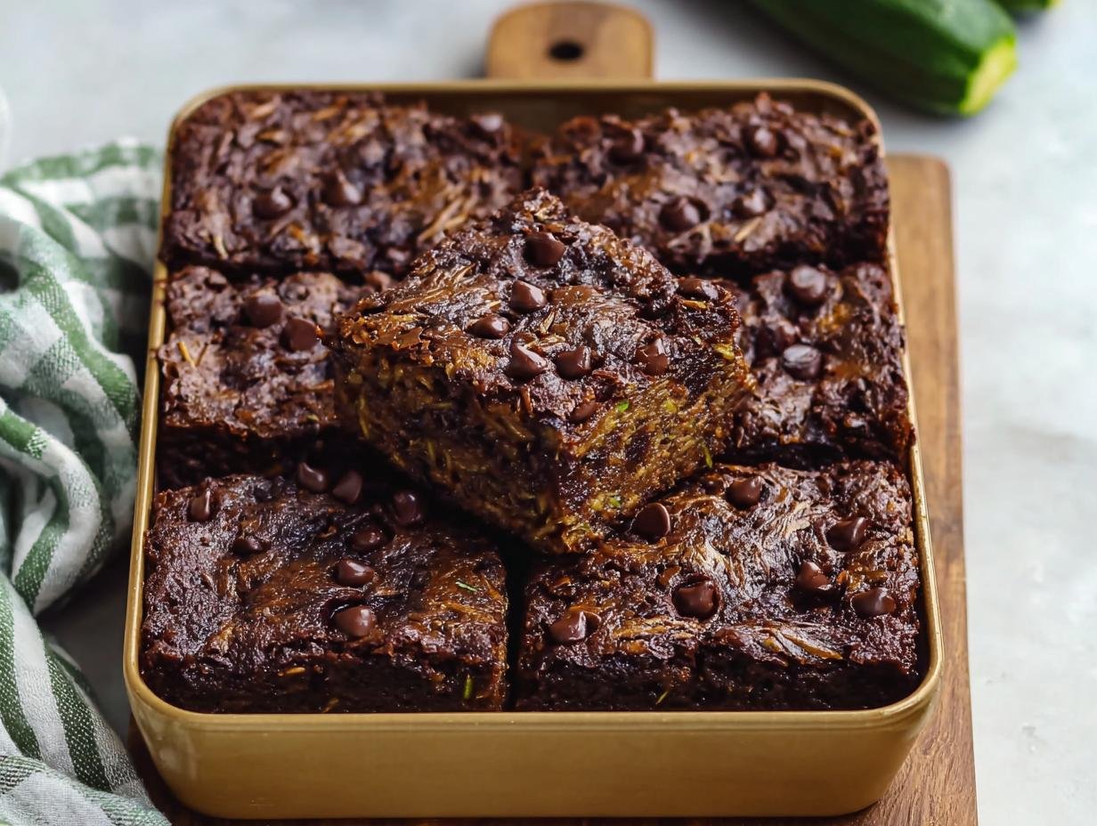Healthy Zucchini Brownies: 10-Min Moist Magic - Healthy Zucchini Brownies - additional detail