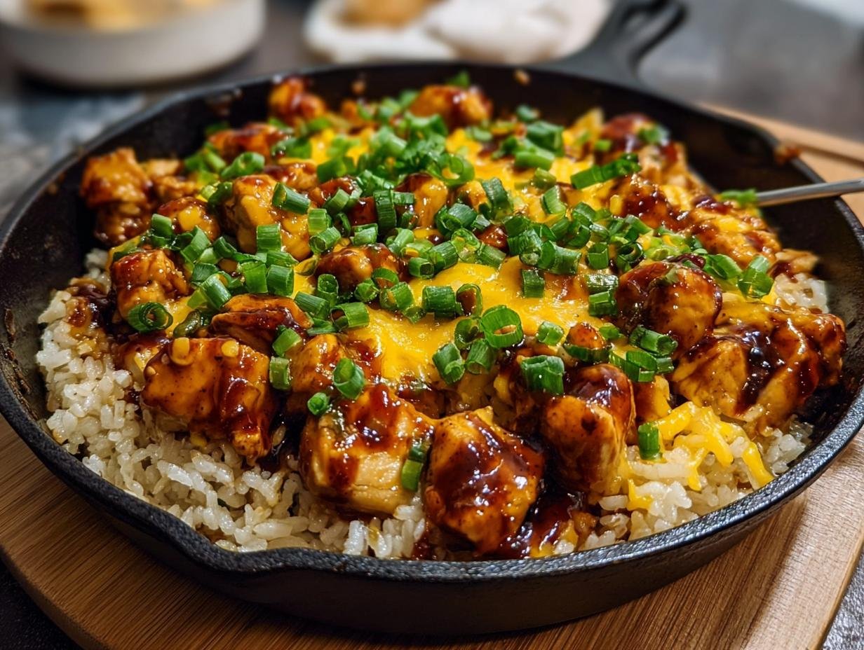 Honey BBQ Chicken Rice: 1 Amazing Meal - Honey Bbq Chicken Rice - additional detail