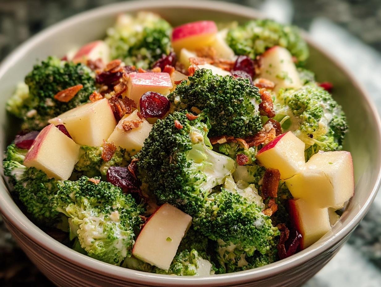 Honeycrisp Apple Broccoli Salad: Amazing 1-Dish Wonder