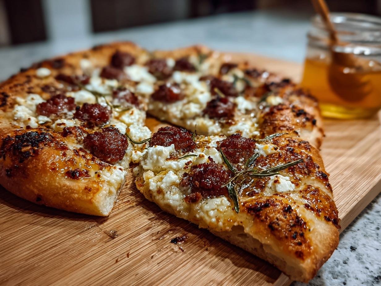 Hot Sausage Feta Honey