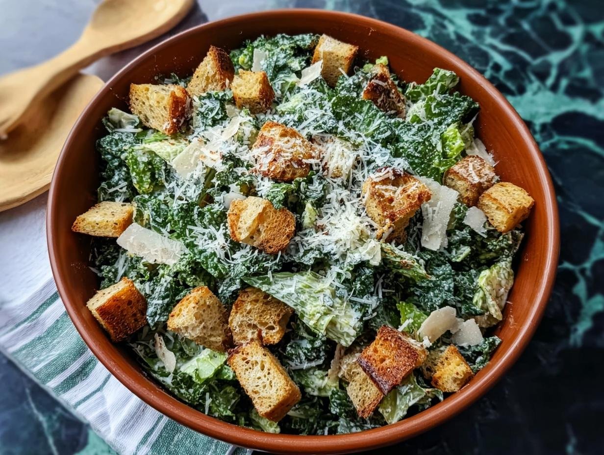 Kale Caesar Salad: 1 Amazing Recipe