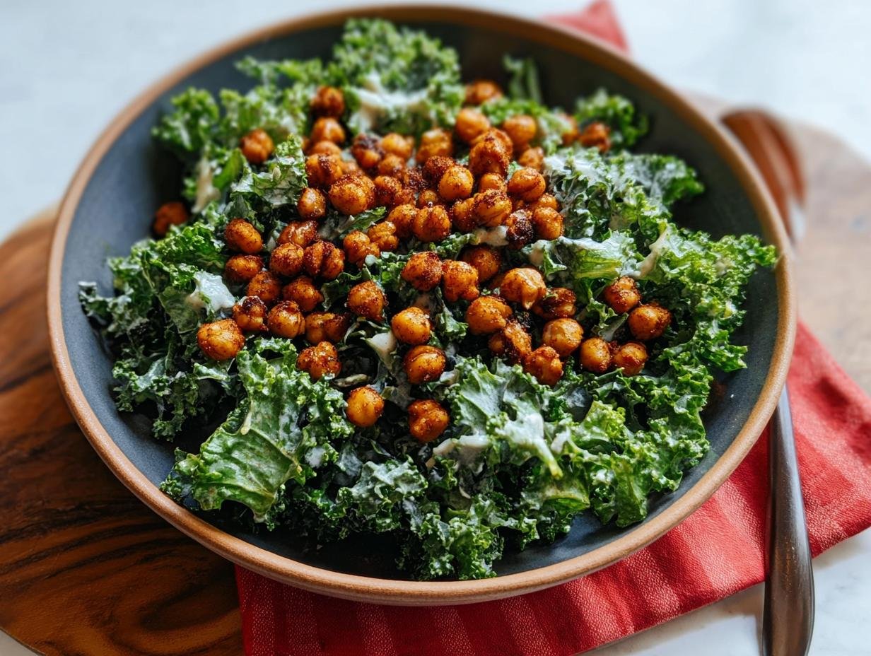 Kale Chickpea Salad: Amazing 15-Min Recipe - Kale Chickpea Salad - additional detail