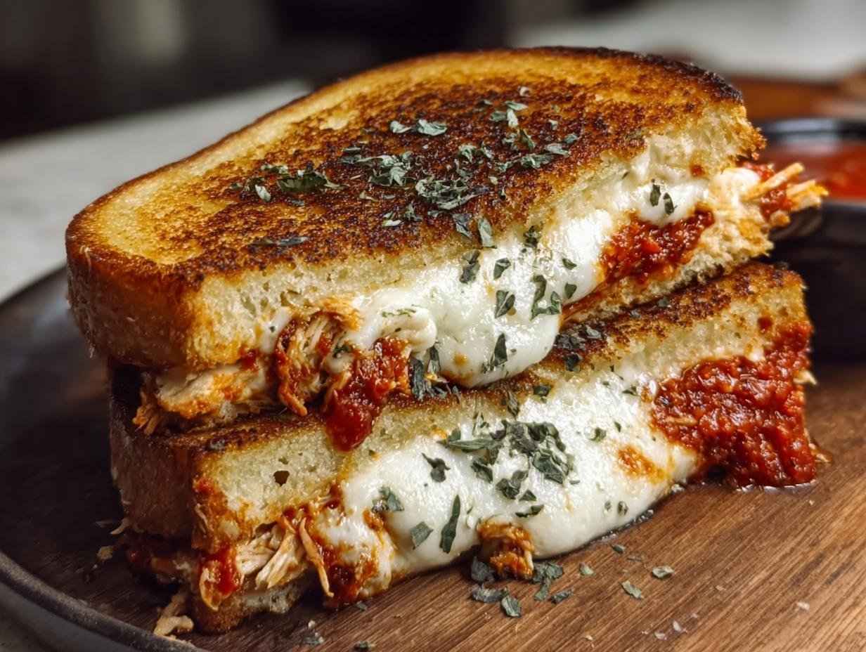 Lazy Chicken Parmesan Grilled: 5-Min Magic