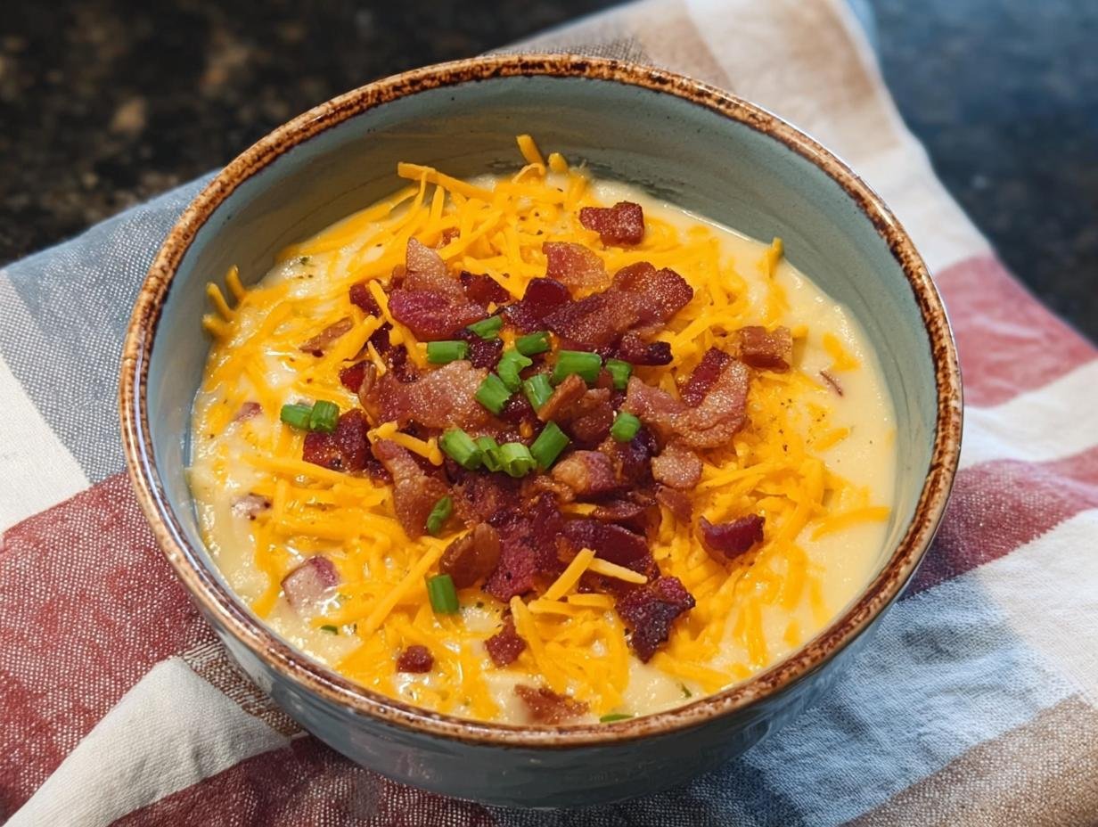Loaded Baked Potato Soup: 1 Amazing Recipe - Loaded Baked Potato Soup - additional detail
