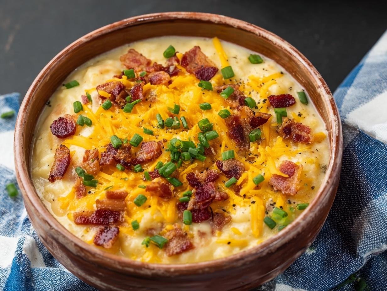 Loaded Baked Potato Soup: 1 Amazing Recipe - Loaded Baked Potato Soup - additional detail