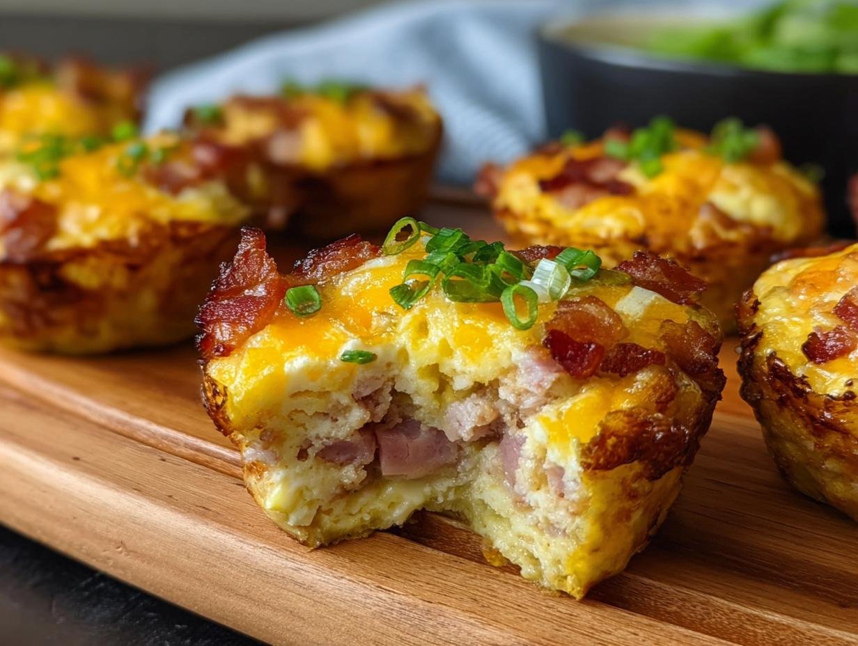 Loaded turkey bacon egg: Best Morning Treat