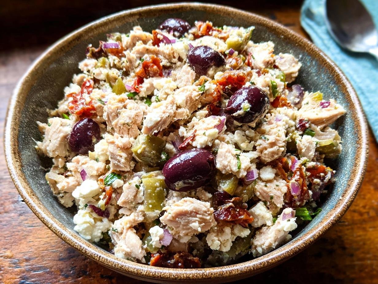 Amazing Mediterranean Tuna Salad: taste sunshine - Mediterranean Tuna Salad - additional detail