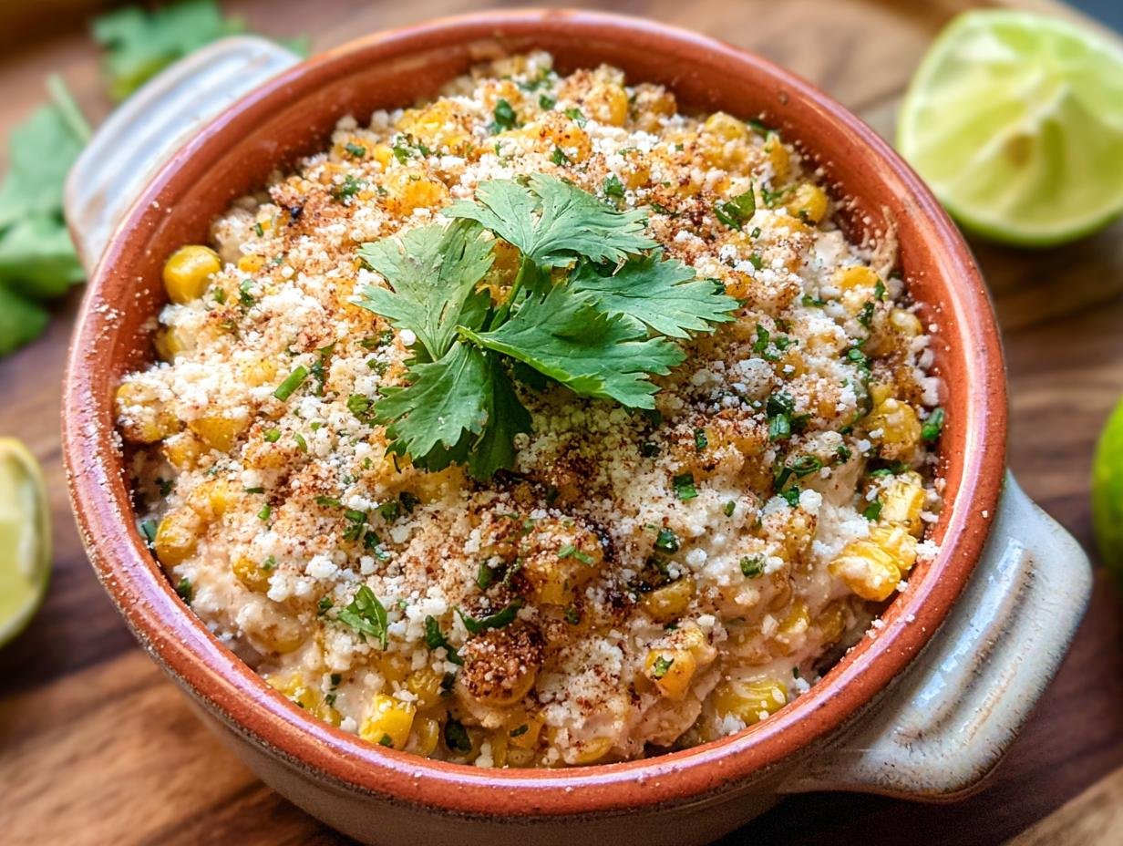 Amazing 5-Minute Mexican Street Corn Dip