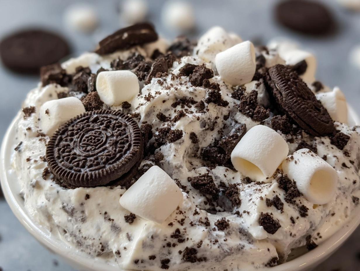 Oreo Fluff Salad: 10 Minute Dream Dessert - Oreo Fluff Salad - main visual representation