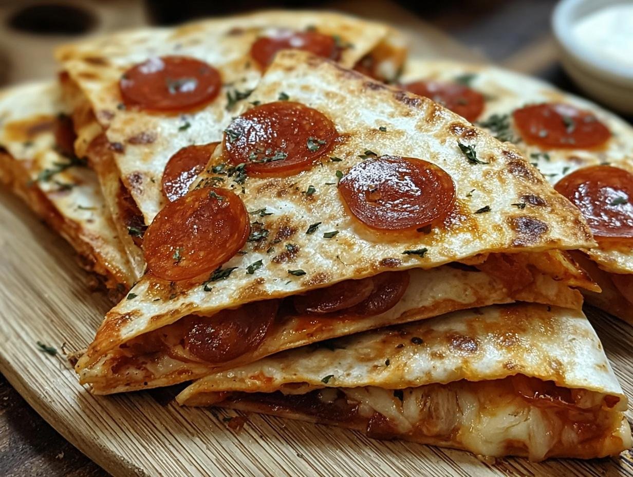 Pepperoni Pizzadillas: 15-Minute Game Changer - Pepperoni Pizzadillas - additional detail