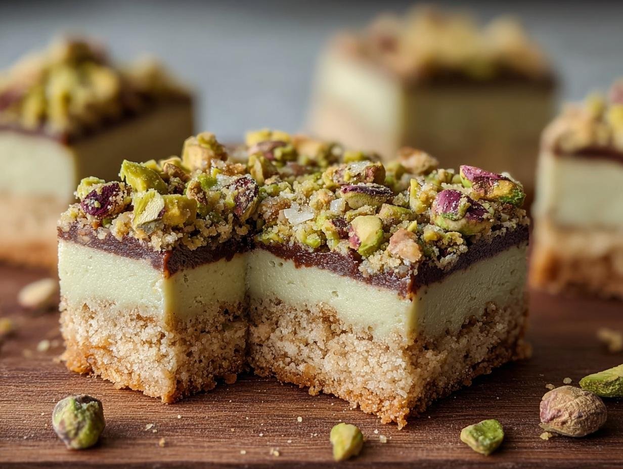 Pistachio Dream Cookie Bars: 1 Dreamy Recipe - Pistachio Dream Cookie Bars - additional detail