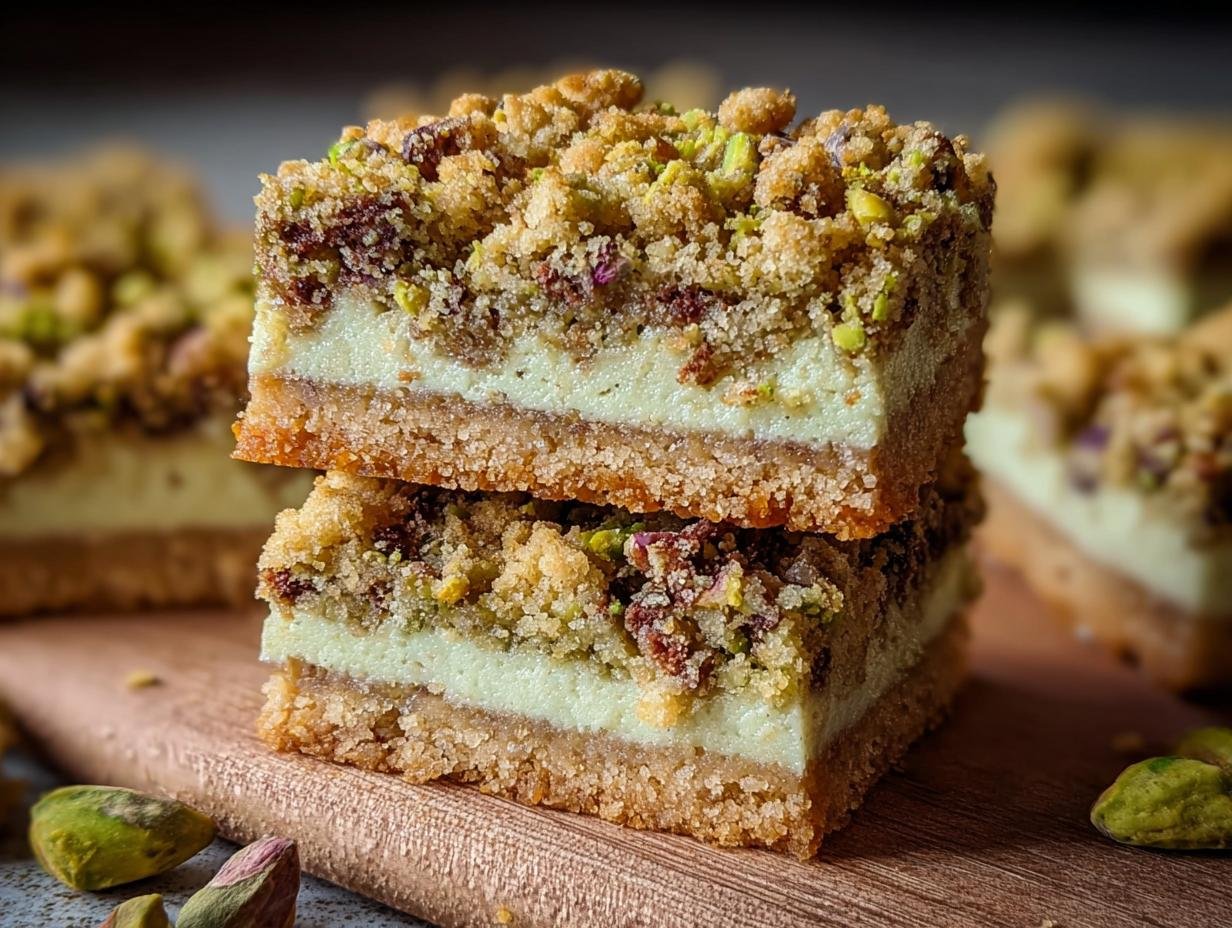 Pistachio Dream Cookie Bars: 1 Dreamy Recipe - Pistachio Dream Cookie Bars - additional detail