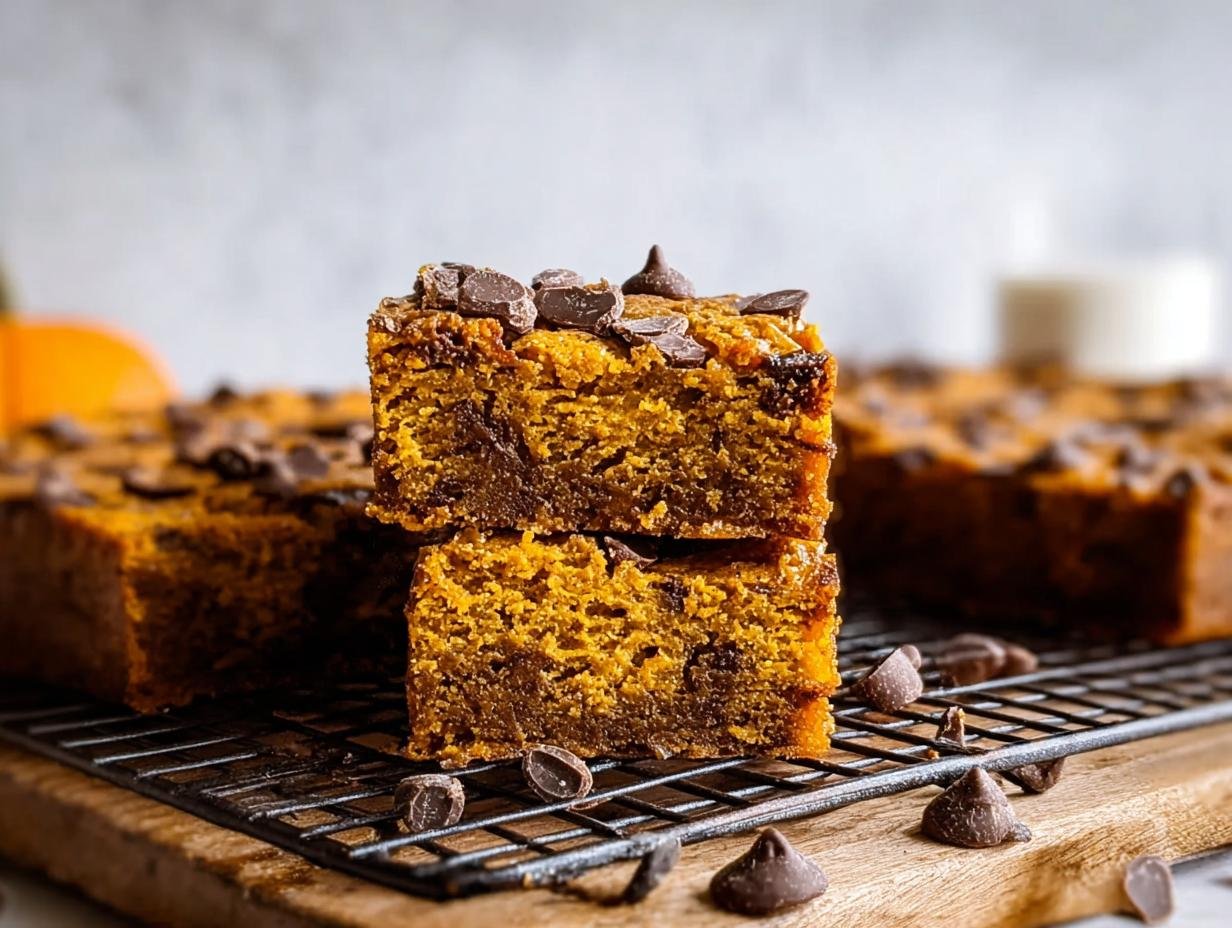 Perfect Pumpkin Bars: Moist, Gooey & Quick - Pumpkin Bars - main visual representation