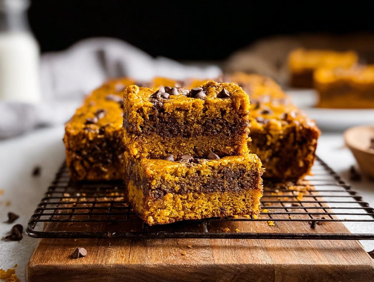Perfect Pumpkin Bars: Moist, Gooey & Quick - Pumpkin Bars - additional detail