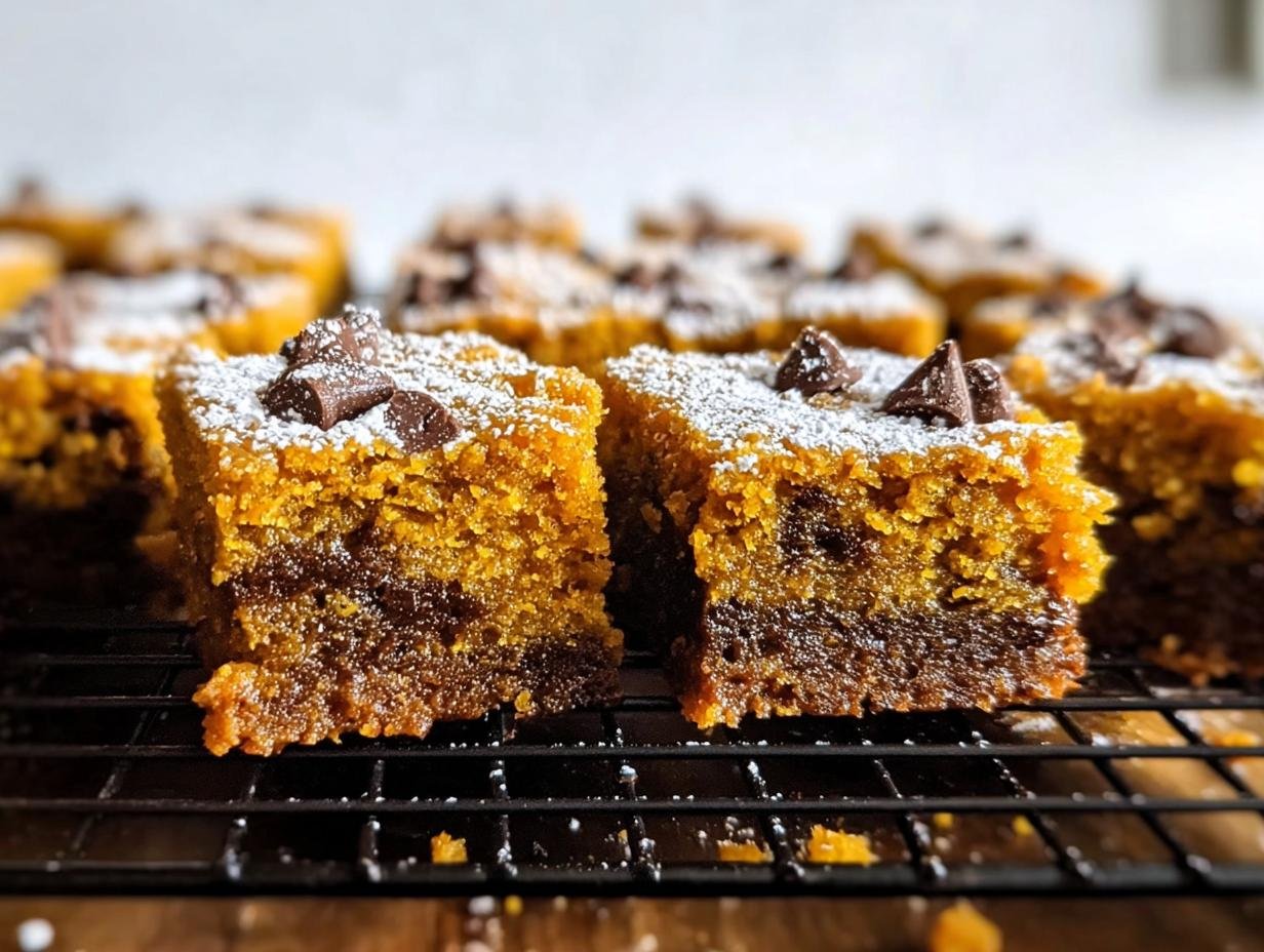 Perfect Pumpkin Bars: Moist, Gooey & Quick