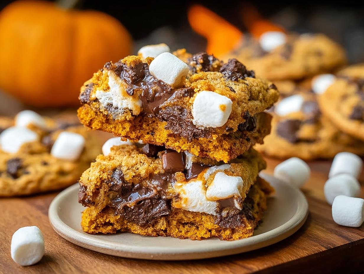 Delectable 10 Pumpkin Smores Cookies Dream - Pumpkin Smores Cookies - additional detail