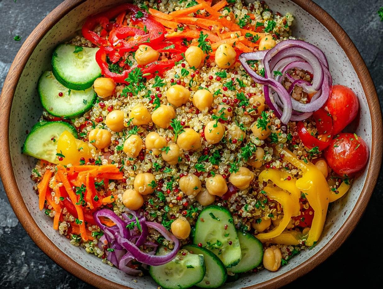 Quinoa Chickpea Rainbow Salad: 5 Amazing Tips